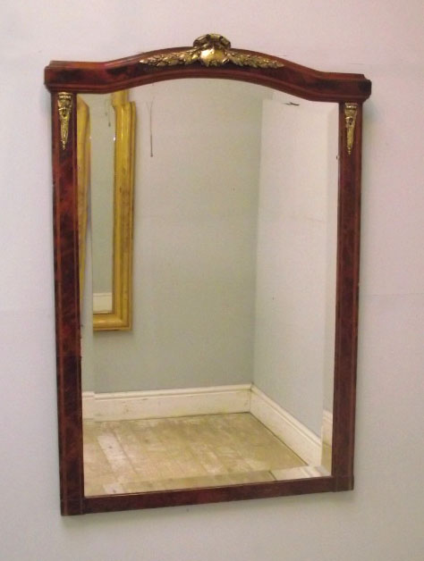 french antique empire style mirror